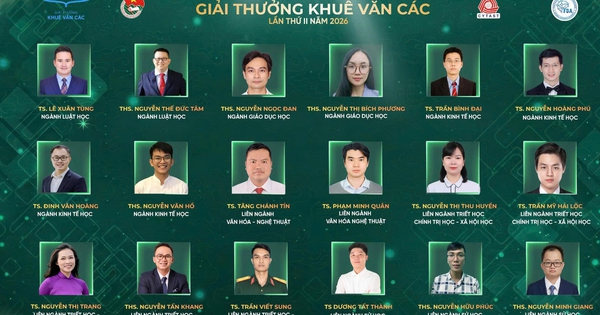 18 nhà khoa học trẻ được xét giải Khuê Văn Các 2026