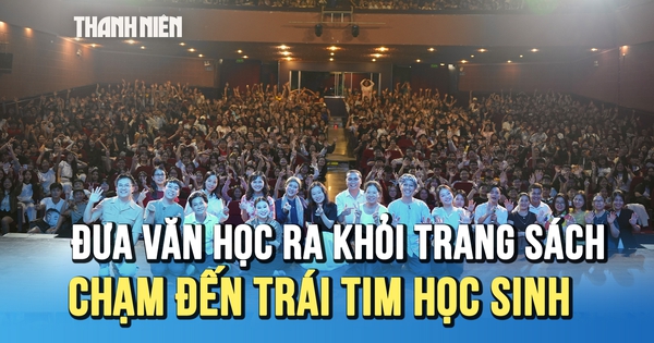 Đưa văn học ra khỏi trang sách, chạm đến trái tim học sinh