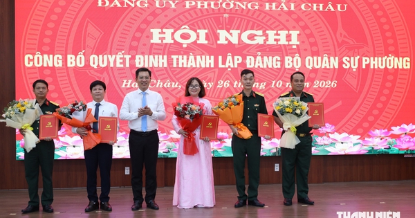 Đảng bộ quân sự cấp phường đầu tiên ở Đà Nẵng được thành lập