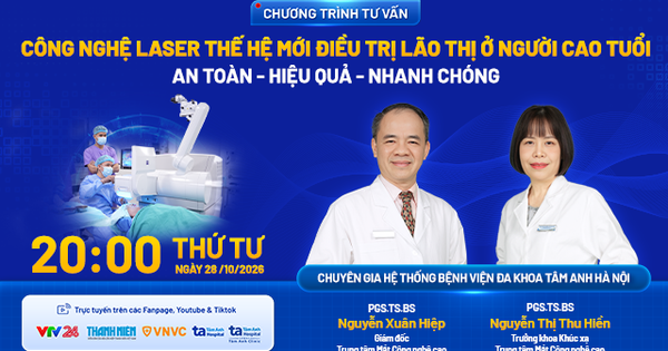 Công nghệ laser điều trị lão thị ở người cao tuổi