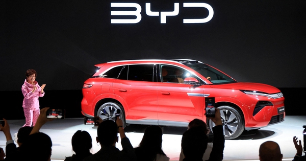 Căn cứ Mỹ ở Nhật cấm xe điện BYD của Trung Quốc