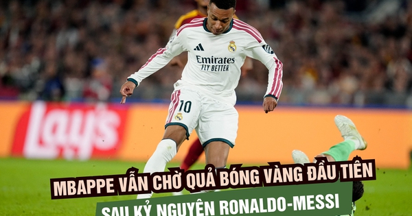 Mbappe vẫn chờ Quả bóng vàng đầu tiên sau kỷ nguyên Messi - Ronaldo