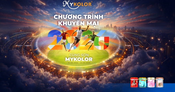 Trao thưởng ‘Chương trình khuyến mại 2026 cùng sơn Mykolor’