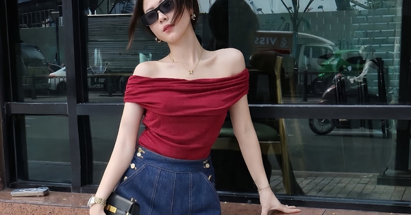 Trang phục thun co dãn "phủ sóng" gu ăn mặc giới trẻ