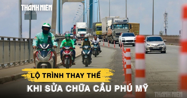 Cầu Phú Mỹ bắt đầu sửa chữa: Tài xế cần lưu ý lộ trình thay thế