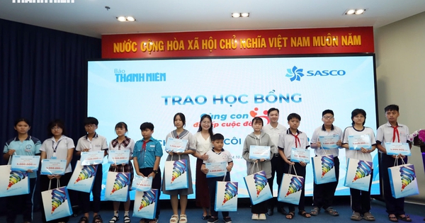 SASCO trao 21 suất học bổng, tiếp sức trẻ mồ côi do Covid-19