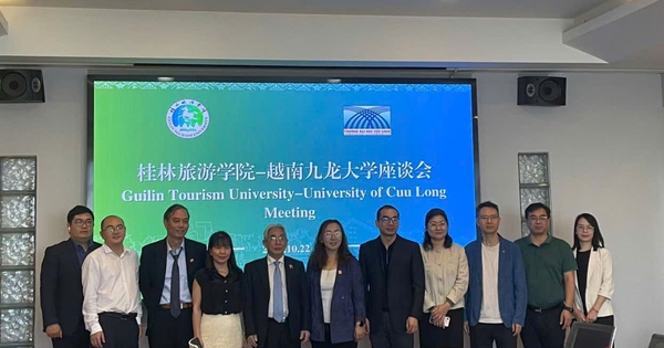 Trường ĐH Cửu Long mở rộng hợp tác với các trường ĐH tại Trung Quốc
