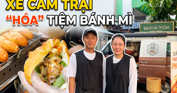 Xe cắm trại Đà Lạt ‘hóa’ tiệm bánh mì ở TP.HCM: Chỉ bán 4 tiếng mỗi ngày