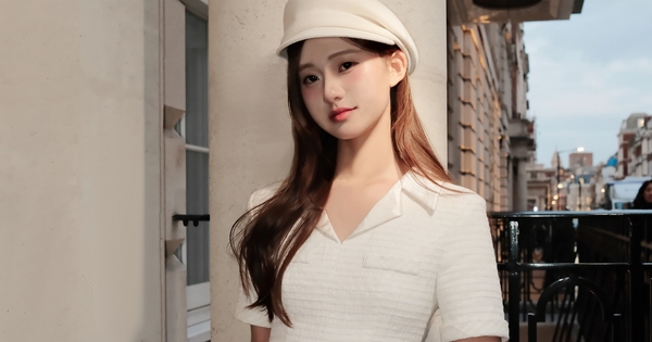 Mặc nguyên set dạ tweed dạo phố, tôn khí chất sang xịn