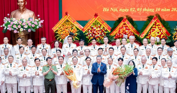 Thượng tướng Lê Quý Vương tái đắc cử chức Chủ tịch Hội Cựu Công an nhân dân