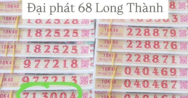 Hàng loạt vé trúng tổng 3,2 tỉ xổ số miền Nam xuất hiện ở Đồng Nai