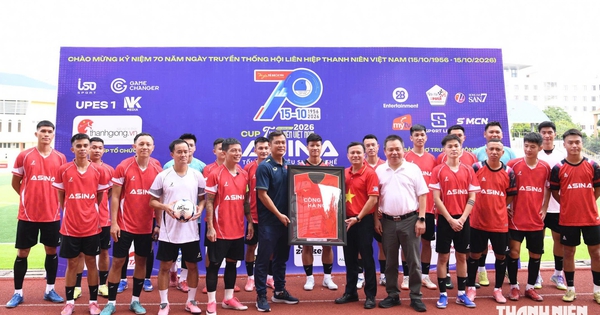 Khởi động Giải bóng đá Thanh niên Việt Nam - Cúp ASINA 2026