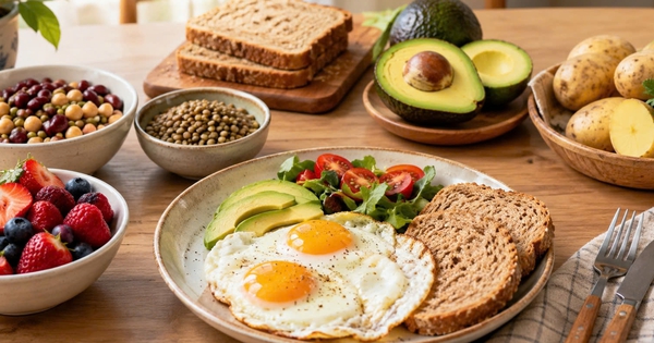 Ăn trứng kèm 5 thực phẩm này, tốt cho huyết áp và cholesterol