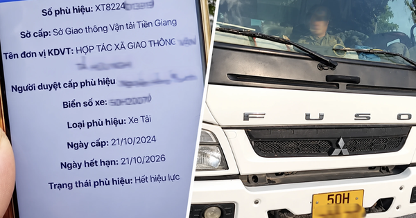 Phù hiệu hết hạn 8 ngày vẫn lưu thông: Tài xế, chủ xe bị phạt 28  triệu đồng