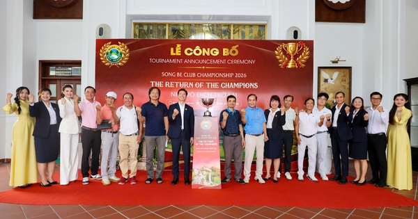 Nhiều giải thưởng lớn chờ đợi 'nhà vô địch trở lại' tại Song Be Club Championship 2026