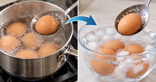 Bóc vỏ trứng luộc: Những mẹo nhỏ ít người biết