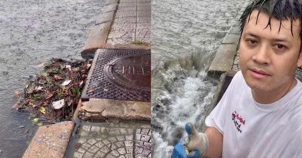 Bị nói 'đồ thần kinh', nam thanh niên vẫn dầm mưa làm điều này…
