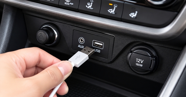 Vì sao cổng USB trên xe ô tô sạc điện thoại rất chậm?