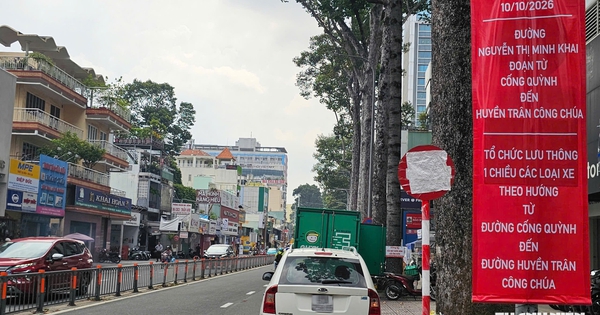 Đường Nguyễn Thị Minh Khai ở TP.HCM có đoạn thành một chiều, người dân đi thế nào?