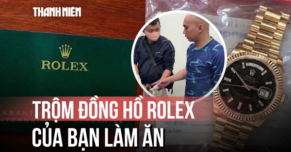 Trộm đồng hồ Rolex tiền tỉ của bạn làm ăn rồi giấu trong xe máy