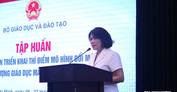 Bộ GD-ĐT: Thí điểm không được làm phát sinh hồ sơ, sổ sách, áp lực đội ngũ