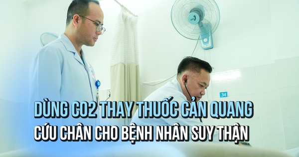 Dùng khí CO₂ thay thuốc cản quang, cứu chân cho bệnh nhân suy thận