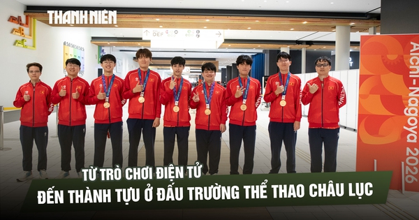 Từ trò chơi điện tử đến thành tựu ở đấu trường thể thao châu lục