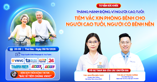 Tư vấn trực tuyến: Người cao tuổi cần tiêm vắc xin nào để phòng bệnh?