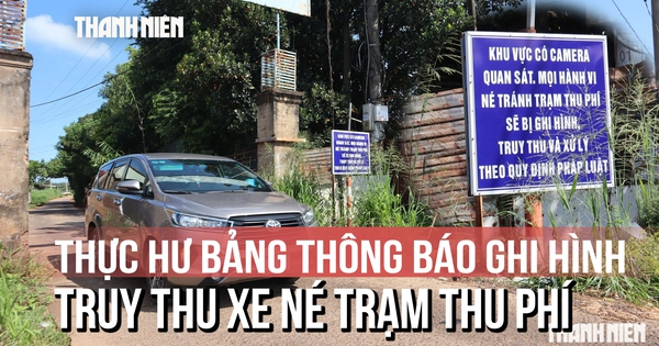 Thực hư bảng thông báo 'né trạm thu phí sẽ bị ghi hình, truy thu': Tài xế nói gì?
