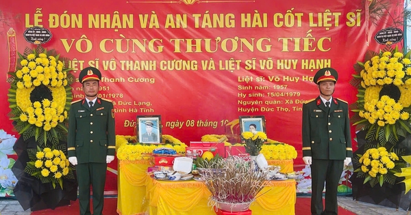 Ngày trở về của hai anh em ruột là liệt sĩ sau gần nửa thế kỷ