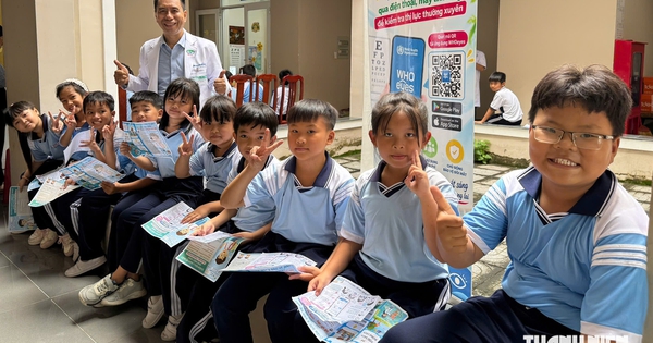 5.000 học sinh được sàng lọc tật khúc xạ, bệnh về mắt