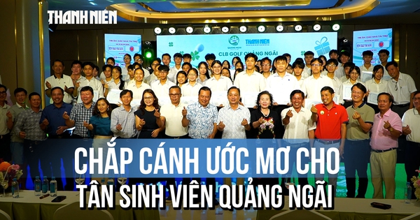 Gần nửa tỉ đồng chắp cánh ước mơ cho tân sinh viên Quảng Ngãi