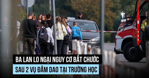 Ba Lan lo ngại nguy cơ bắt chước sau 2 vụ đâm dao tại trường học