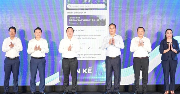 Huế công bố 3 nền tảng số từ lời hứa của Chủ tịch Lê Trí Thanh