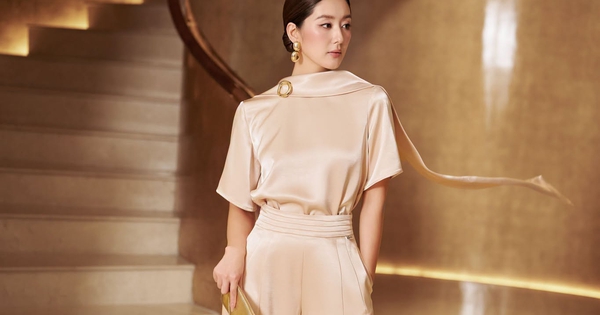 Váy dài, quần ống rộng và giày cao gót, bộ ba hoàn hảo cho style tối giản