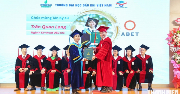 Sinh viên tốt nghiệp Trường ĐH Dầu khí Việt Nam có việc làm 100%