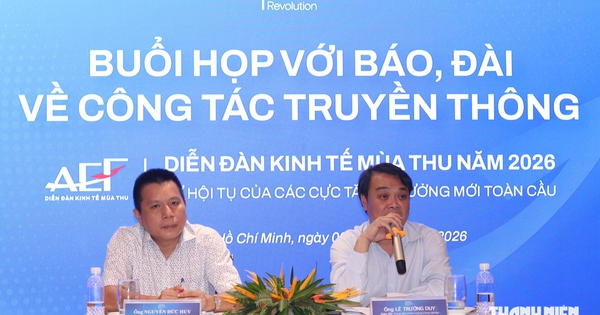 Diễn đàn Kinh tế Mùa thu 2026 quy tụ 1.500 đại biểu trong nước và quốc tế