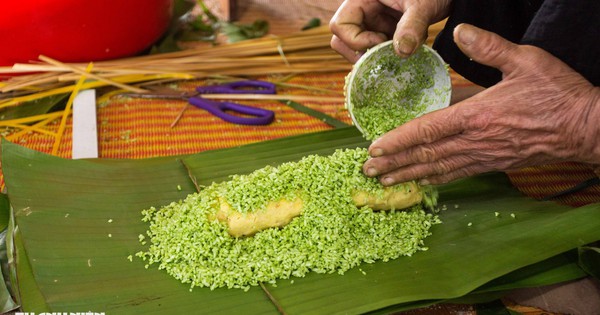Làng nghề bánh tét Đại An Khê rộn ràng vào vụ Tết với 10.000 chiếc
