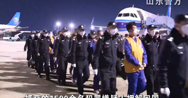 Trung Quốc đưa về nước hơn 1.500 nghi phạm lừa đảo từ Myanmar