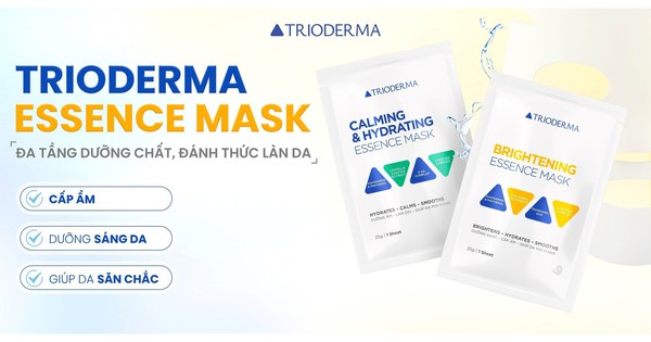 Mặt nạ Trioderma có tốt không mà đắp xong da căng mọng, bật tone trắng sáng?