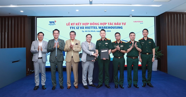 TTC IZ ký kết hợp đồng hợp tác đầu tư với Viettel Warehousing