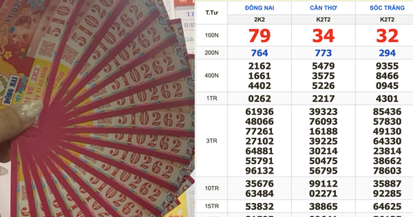Xổ số miền Nam ngày 11 tháng 2: Người trúng số đài Đồng Nai xuất hiện