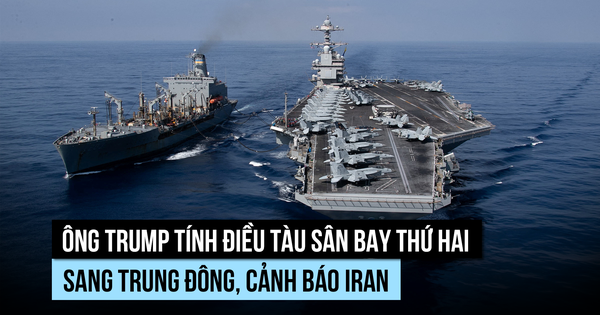 Ông Trump có thể đưa thêm tàu sân bay đến gần Iran