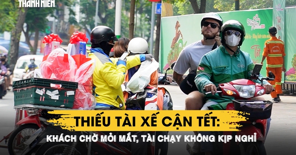 Chờ mòn mỏi đặt xe công nghệ ngày cận tết: Khách chờ mỏi mắt, tài chạy không kịp nghỉ
