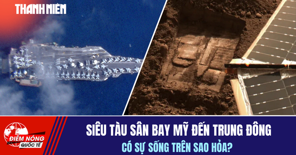 Tiêu điểm quốc tế 14.2: Siêu tàu sân bay Mỹ đến Trung Đông | Có sự sống trên sao Hỏa?