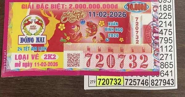 Đại lý Đồng Nai, Tây Ninh, Cà Mau đổi thưởng vé số độc đắc dịp Tết