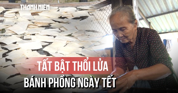 Gia đình 3 đời giữ nghề bánh phồng truyền thống, tất bật vào mùa tết