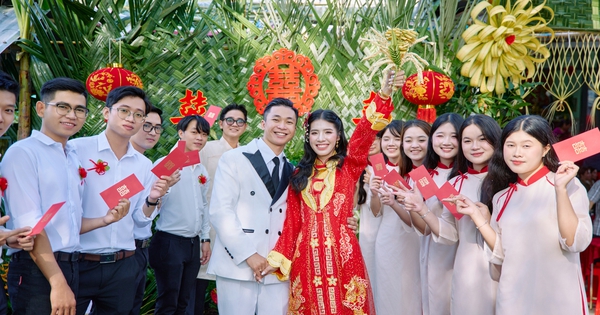 Đám cưới miền Tây thuần chất: Xuồng ba lá, lá dừa và tấm lòng quê hương