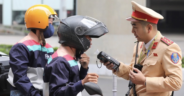 Nồng độ cồn dẫn đầu trong số lỗi vi phạm giao thông ngày mùng 1 tết