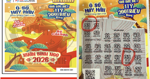 Người Sài Gòn trúng độc đắc 1,2 tỷ đồng từ vé số cào dịp Tết Nguyên đán